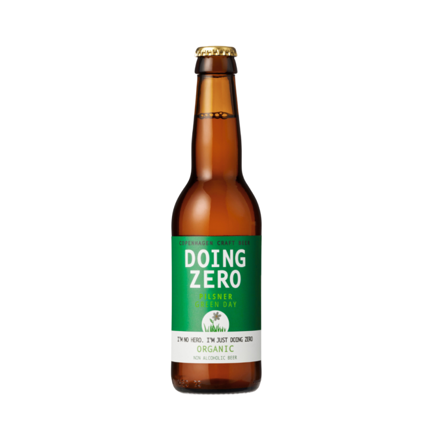 DOING ZERO GREEN DAY NOLO PILSNER | 1 ks. 20 stk. á 330 ml.